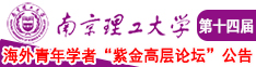 大奶女人日逼视频南京理工大学第十四届海外青年学者紫金论坛诚邀海内外英才！